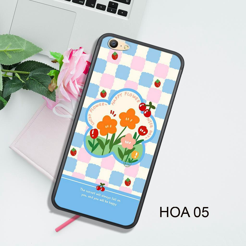 Ốp Lưng  OPPO F1/A35 - F1S - F1 PLUS - F3 - F3 PLUS - A37 - A39 - A57 - A59, In Hình HOA, Màu Sắc Bắt Mắt.