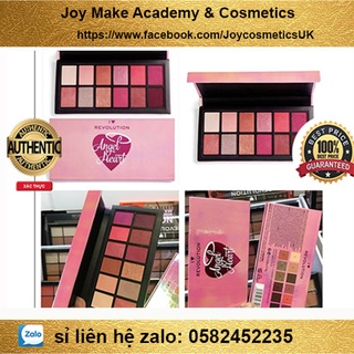 Bảng màu mắt revolution angel heart 12  Shade and Awesome Eyeshadow Palette