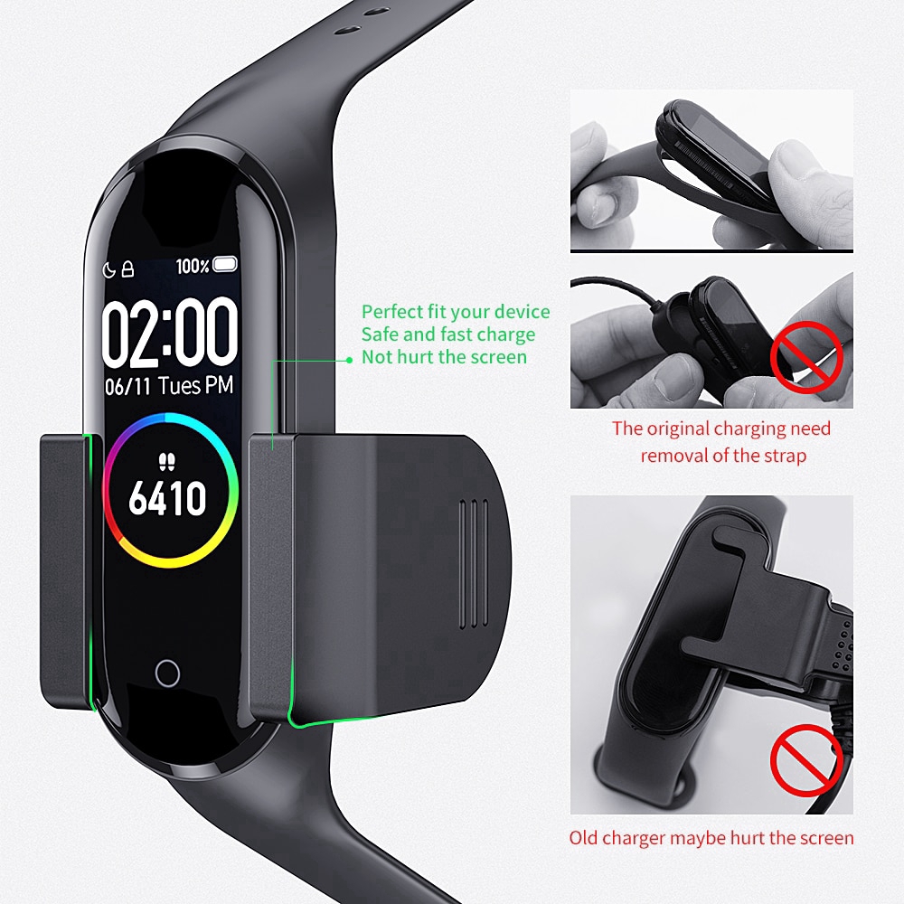 Dây Cáp Sạc Usb Chuyên Dụng Essager Cho Xiaomi Mi Band 4 Mi