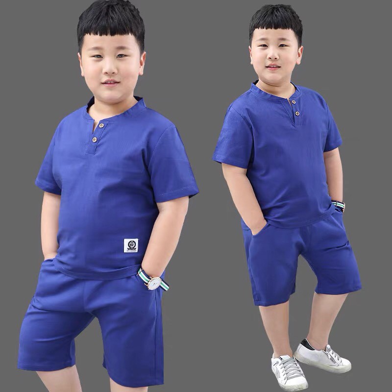 Set bộ quần áo hè bé trai 20-55kg, Hàng may kỹ, chất vải đẹp