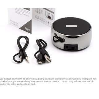 Loa Bluetooth Mini BS-01 Âm thanh sống động