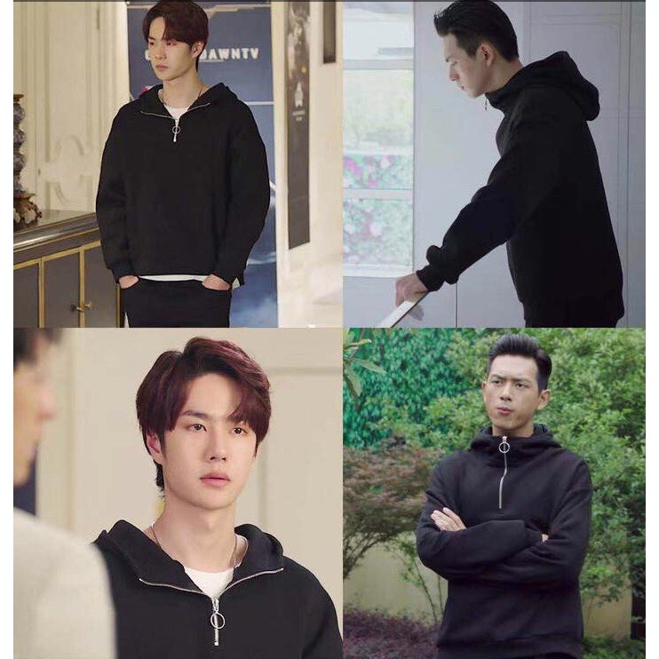 [ORDER] ÁO HOODIE NAM KÉO KHÓA CỔ KÈM MŨ TRÙM ĐẦU | BigBuy360 - bigbuy360.vn