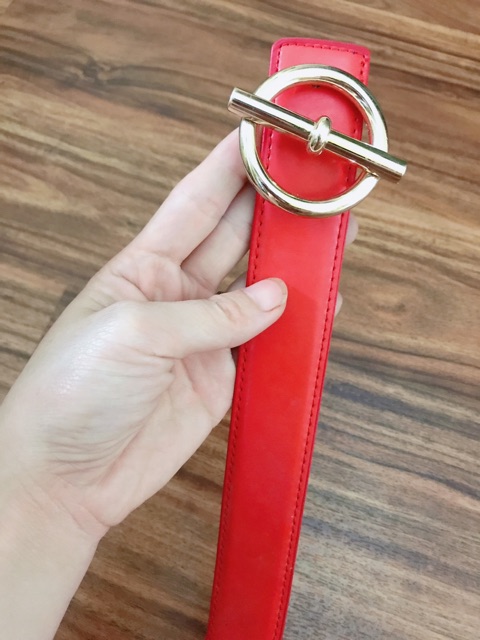 Thắt lưng da nam mặt chữ Q