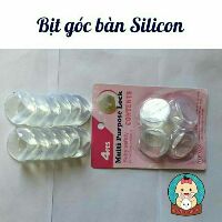 Sét 4 miếng bịt góc bàn silicon