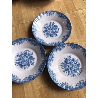 Dĩa 8 bầu melamin