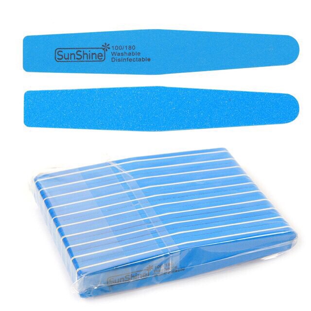 Dũa mịn 2 mặt chà móng tay chân hiệu Sunshine