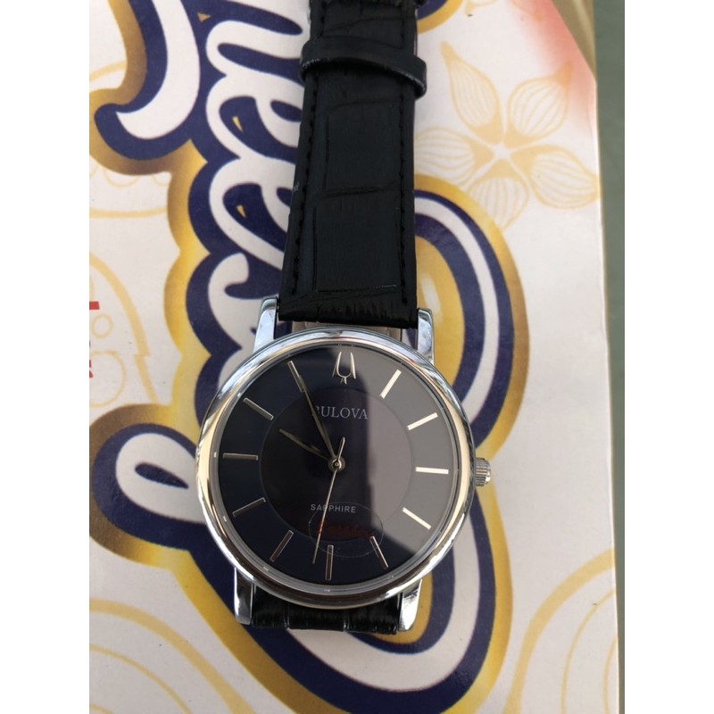 Đồng hồ Nam Bulova, dây da