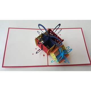 Thiệp 3D  - Thiệp 10cm x 10cm - VIMOA