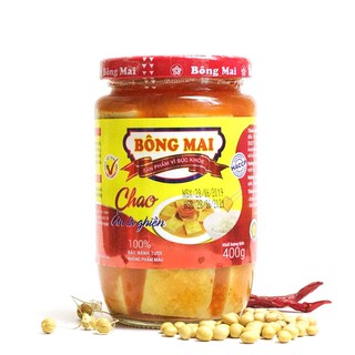 Chao Bông Mai (hũ thuỷ tinh cao cấp) (400g)