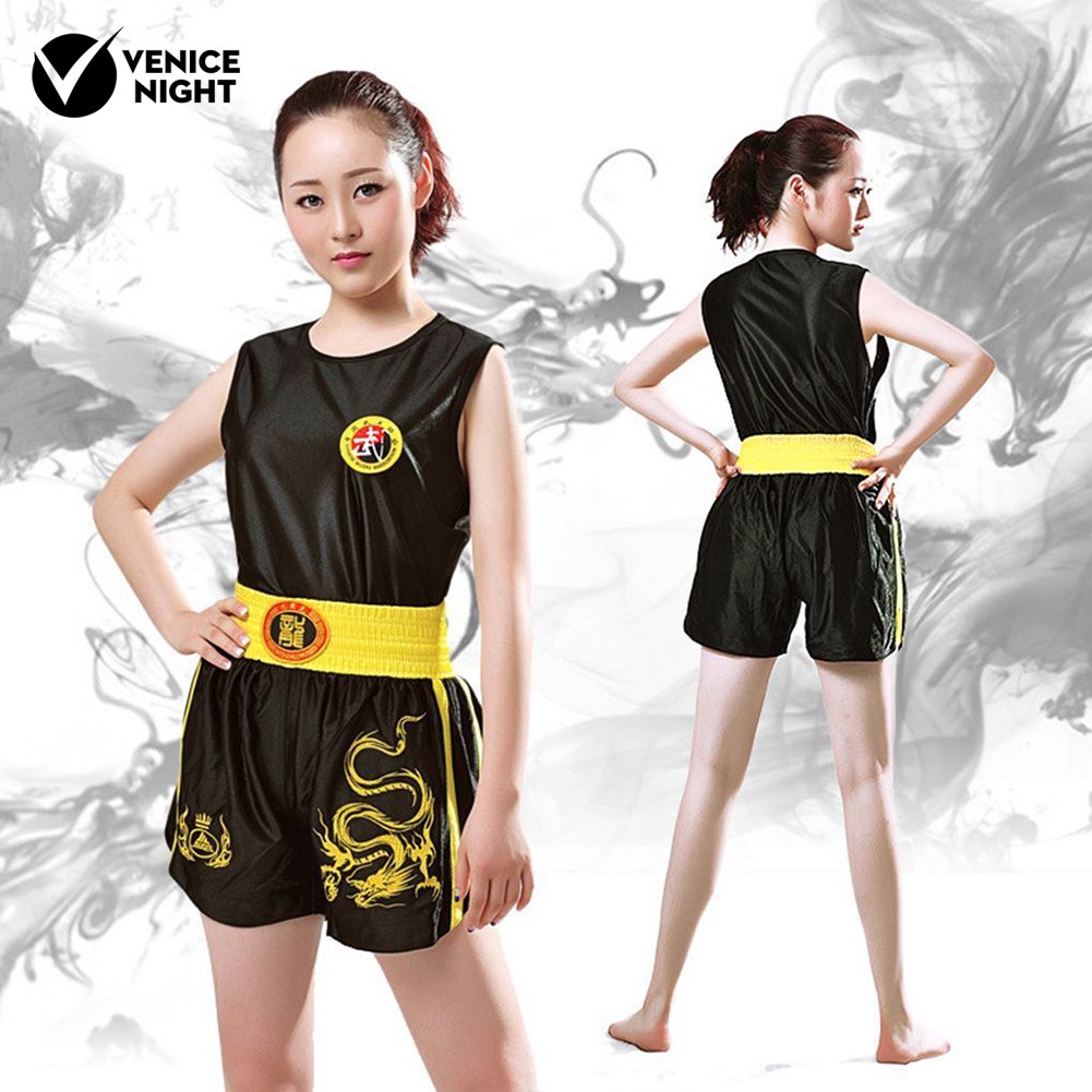 Set Đồ Tập Võ Taekwondo Muay Thai Không Tay