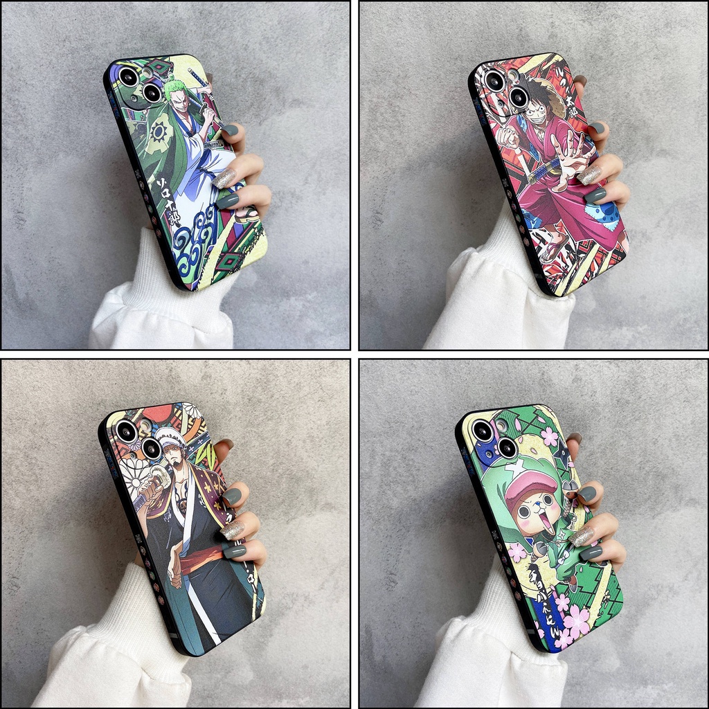 Ốp Điện Thoại In Hoạt Hình One Piece Cho for iPhone13 for iPhone12 11ProMax 13Pro MaxXs