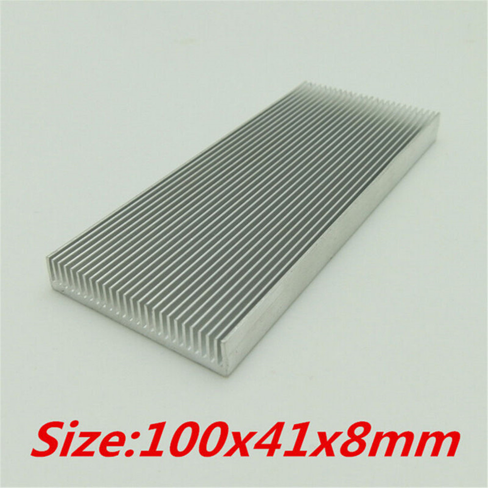 Ready Stock 100x41x8mm Aluminum HeatSink radiator Heat Sink (Dense tooth )