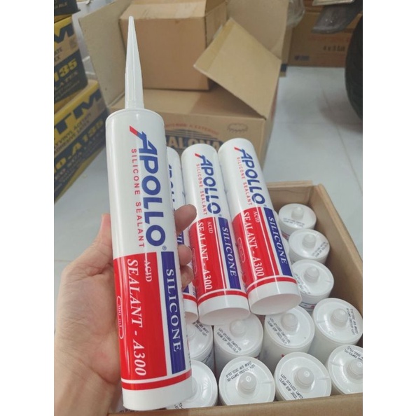 Keo Silicon Apollo A300 - A500 dán kính, dán gạch