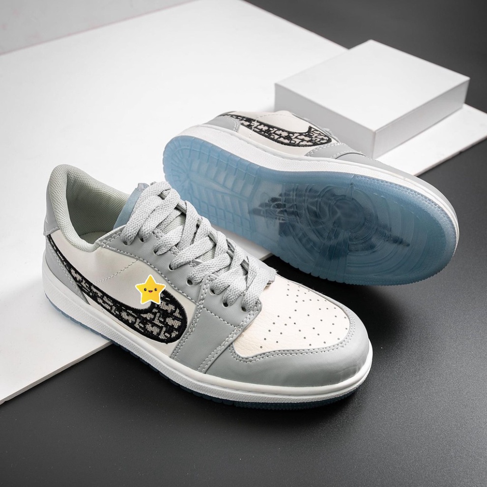 Giày Sneaker Trắng Xám Đen Giaỳ jd Nam Nữ Thời Trang Học Sinh Giá Rẻ Đẹp Đế Xanh 2021 | BigBuy360 - bigbuy360.vn
