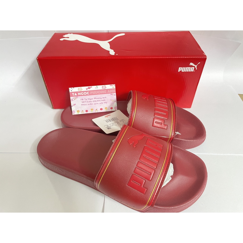 DÉP PUMA LEADCAT FTR ĐỎ QUAI NGANG