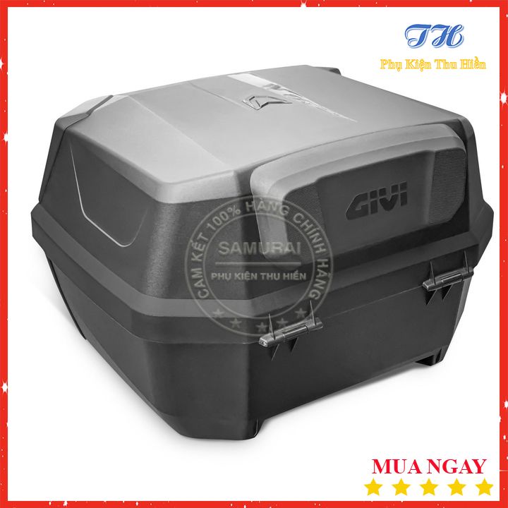 Thùng Sau Givi 42 Lit B42N-ADV Cao cấp có tựa lưng, chống sốc, phản quang - BH 24 Tháng