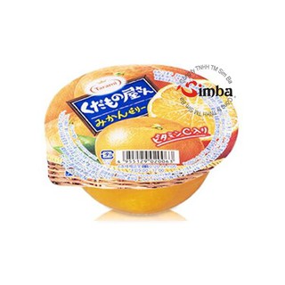 Thạch quýt Kudamono Yasan Mikan Jelly Tarami 160g