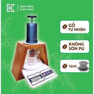 Giá gỗ cho dụng cụ pha cà phê staresso mini