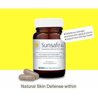 Viên uống chống nắng Sunsafe Rx 60 viên