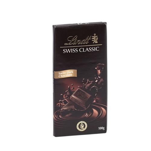 Sôcôla Lindt classic “Swiss dark choco” – thanh 100g