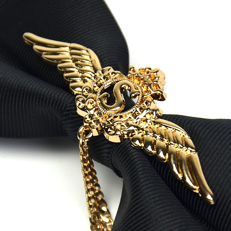 Cà Vạt Nơ Bướm Kim Loại Sang Trọng Chất Lượng Cao Dành Cho Nam