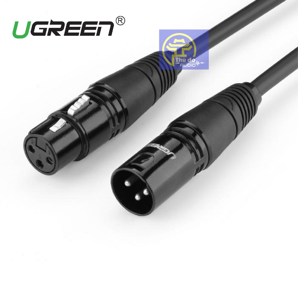 Dây Audio nối dài MIC XLR  6mm UGREEN AV130