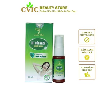 Xịt Khử Mùi Hôi Nách VICSNACH01 Xịt Hôi Nách Xuân Vinh Hết Mùi Hôi Nách Giảm Mồ Hôi Không Làm Thâm Nách Vàng Ố Áo 20ml
