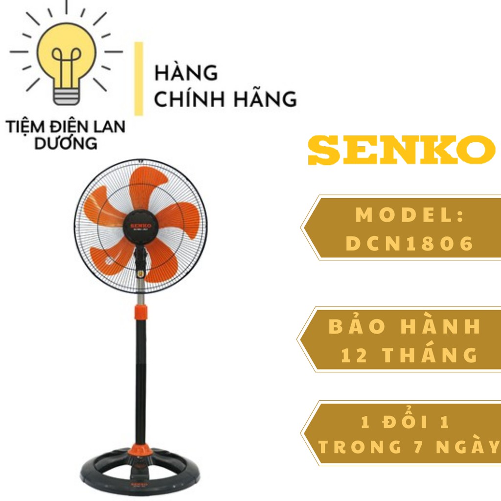 [SHIP SIÊU TỐC 1H] Quạt đứng công nghiệp senko DCN1806