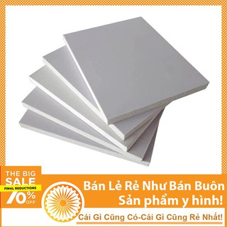 Tấm Fomex A4 5mm 20x30cm Màu Trắng Đẹp