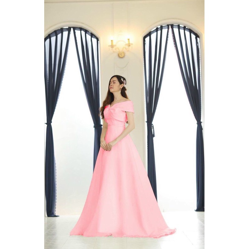 ĐẦM BẸT NƠ VAI XINH XẮN DÀI THƯỚT THA ( ảnh thật 1000% )