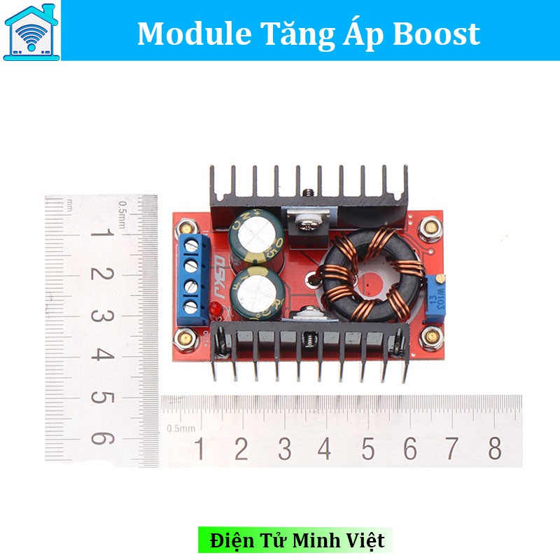 Module Tăng Áp Boost DC-DC 150W Có Tinh Chỉnh