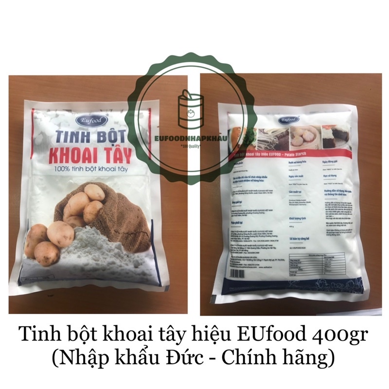 Tinh bột khoai tây Eufood 400g