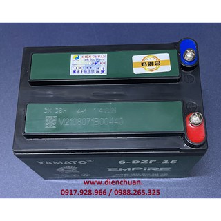 Ắc quy Yamato Empere 12V 15ah dùng cho lưu điện, xe đạp điện, loa kéo