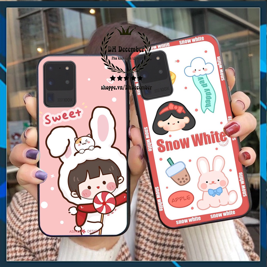 Ốp lưng Samsung S20 ULTRA in hình 3D lucky, gấu  xinh xắn - KHÔNG NÊN BỎ LỠ