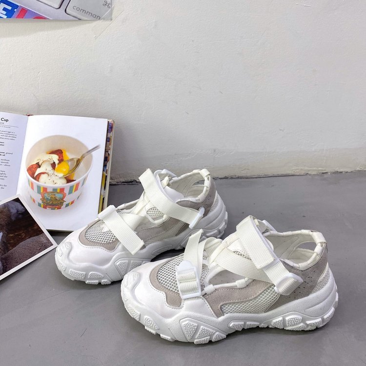 Giày Thể Thao Phối Lưới Thoáng Khí Cho Nữ | BigBuy360 - bigbuy360.vn