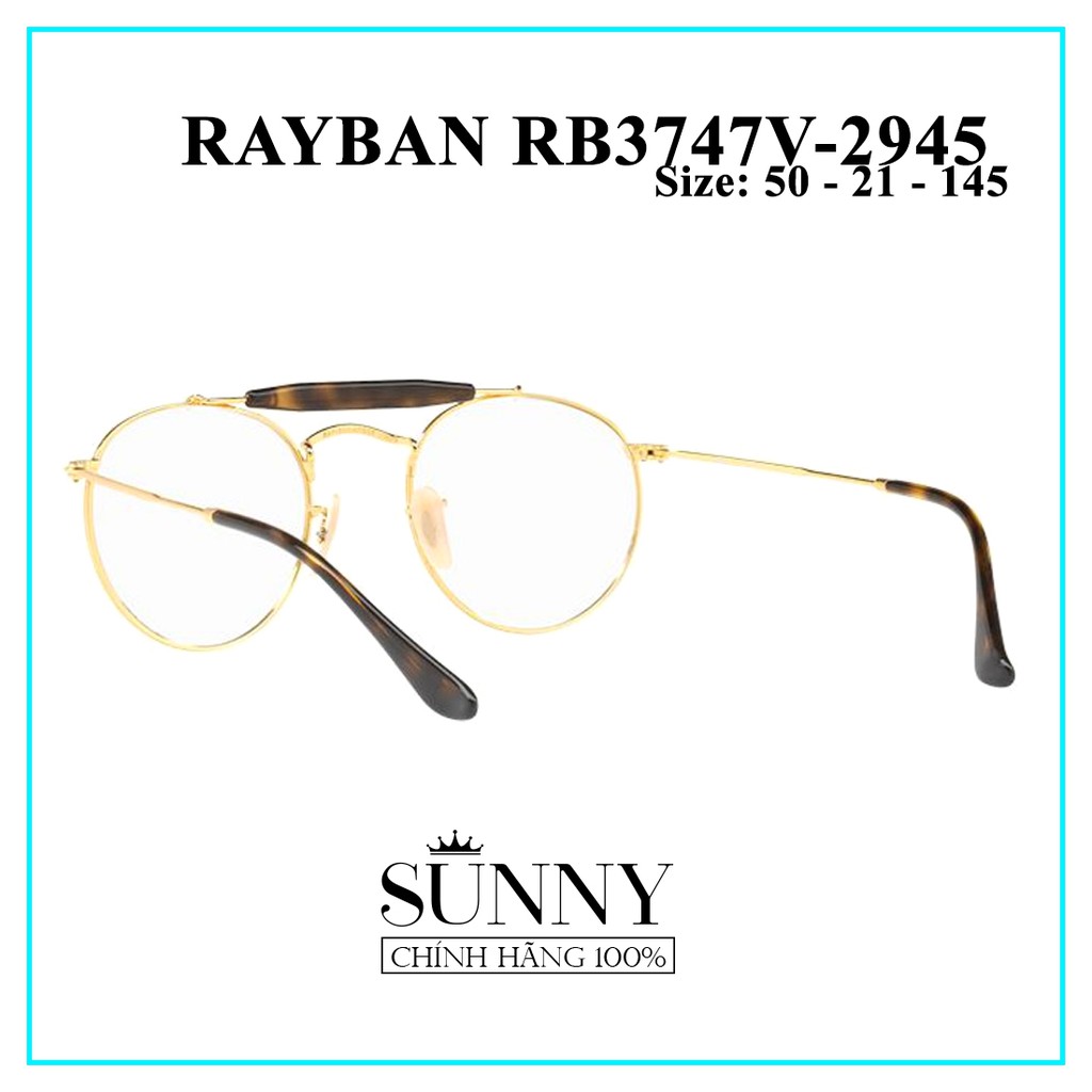 RB2747V (2 màu nổi bật) - Gọng kính Rayban chính hãng , bảo hành toàn quốc, thiết kế dễ đeo bảo vệ mắt