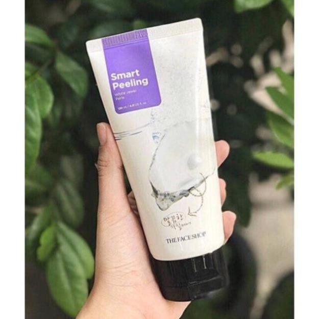 Tẩy Da Chết [CHÍNH HÃNG] Trắng Da Ngọc Trai The Face Shop Peeling 120ml | BigBuy360 - bigbuy360.vn