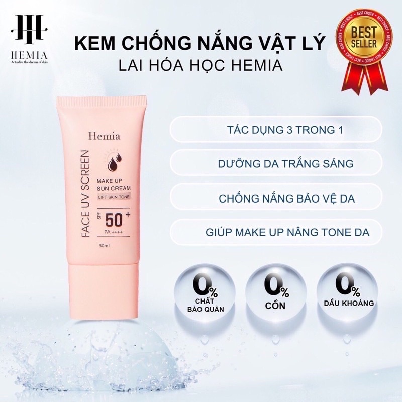 Kem chống nắng HEMIA hàn quốc ( bán sỉ )