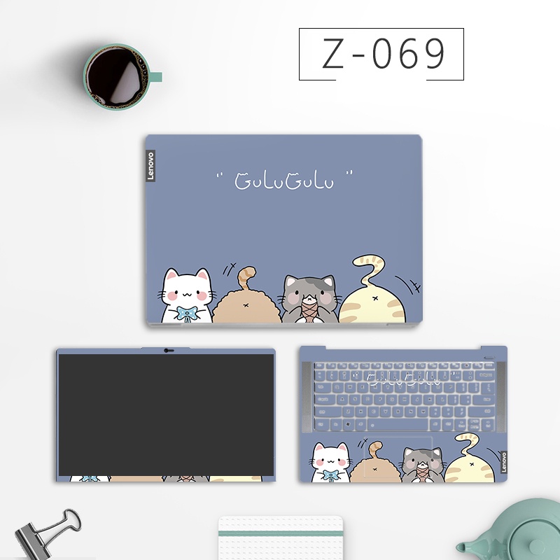 Bộ 3 Miếng Dán Máy Tính Laptop Lenovo yoga Slim 7 14A Vc6 16s ACH 2022 P Bằng Vinyl 2 Mặt