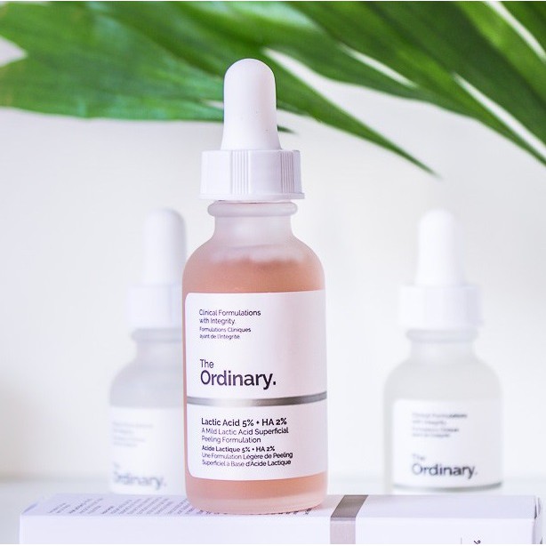 Lactic Acid 5% / 10% + HA The Ordinary - Serum làm sáng mịn da