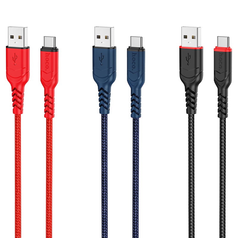 Dây sạc Cáp Sạc Nhanh Hoco X59 Victory cho IP/Android Micro/Android Type C Dài 1M,2M