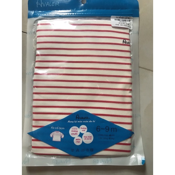 Áo cổ 3cm Avaler dài tay chính hãng