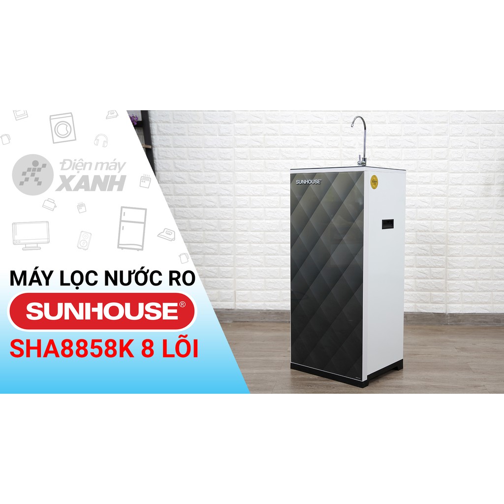 Máy lọc nước RO Sunhouse SHA8858K 8 lõi