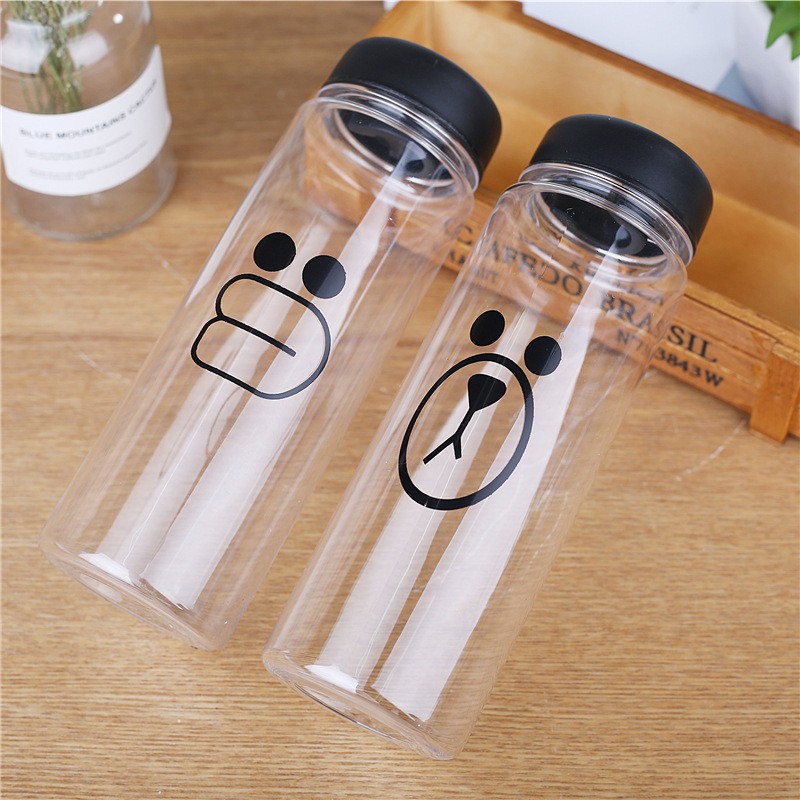 CHAI THUỶ TINH NẮP NHỰA 420ml my bottle