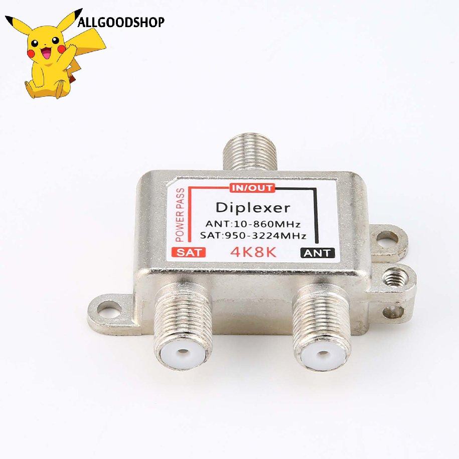 Cáp Chia Tín Hiệu Vệ Tinh Alltt 4k8k Sat / Ant Diplexer 10-3224mhz