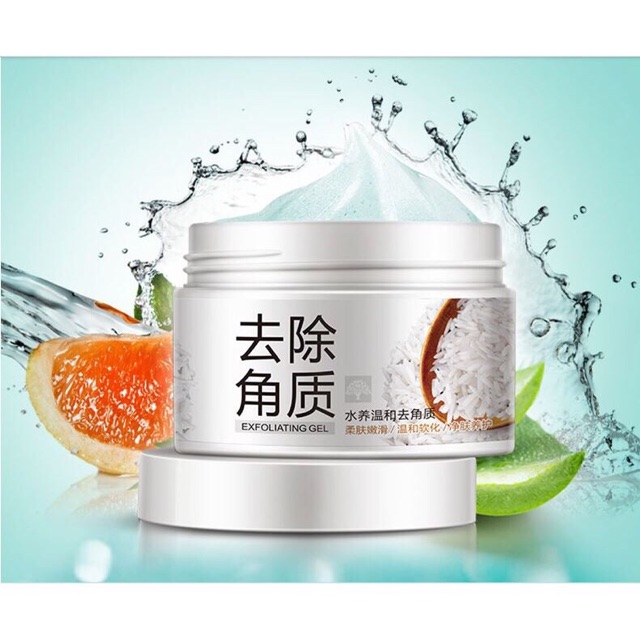 Tẩy da chết gạo bioaqua nội địa trung D206