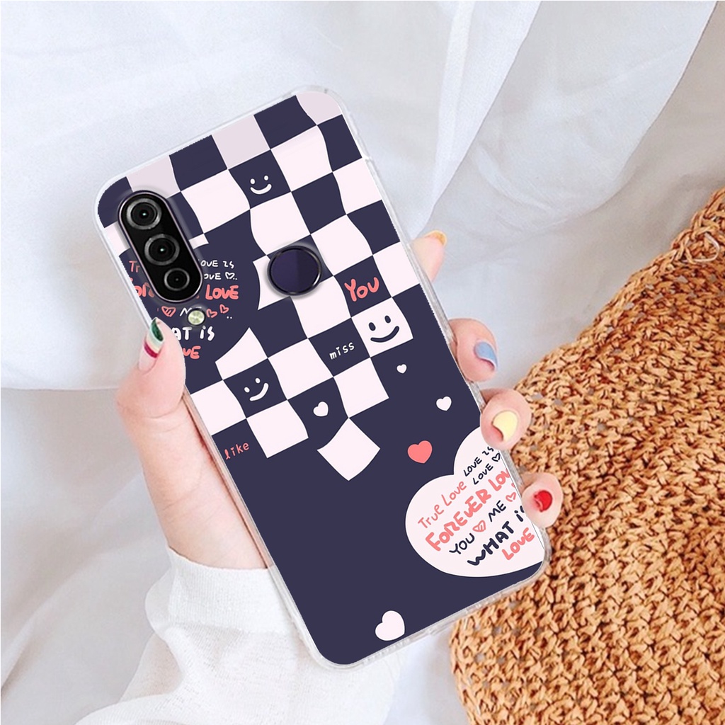 Ốp Lưng VSMART JOY 1 - JOY 1 PLUS - JOY 2 PLUS - JOY 3 ,  In Hình &quot;Black Haeart&quot; Phong Cách Đẹp.
