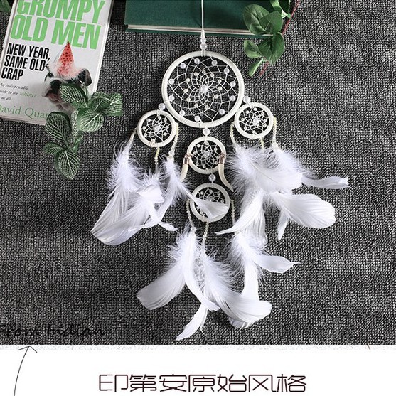 15 mẫu vòng Dreamcatcher có lông vũ treo tường trang trí nhiều loại - Handmade Dreamcatcher Decoration