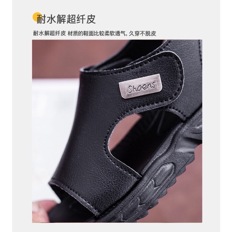 Dép quai hậu hở ngón phong cách hàn quốc cho bé trai,bé gái