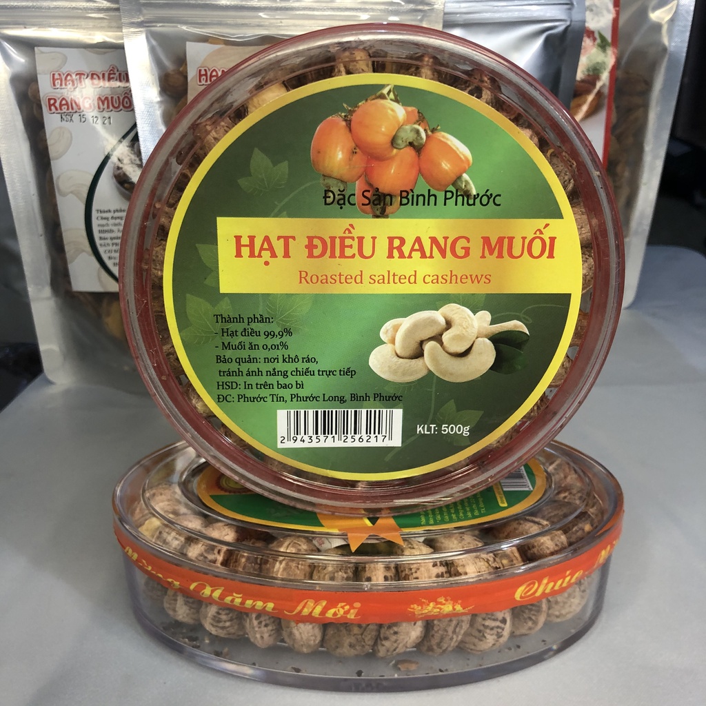 Hạt điều rang muối BAZAN sấy khô thơm ngon béo ngậy rất tốt cho sức khỏe Dihu food